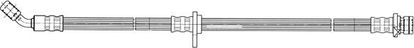 CEF 512571 - Гальмівний шланг autozip.com.ua