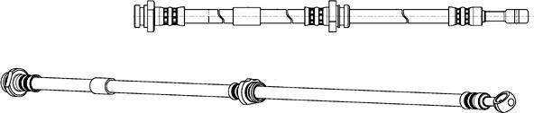 CEF 512642 - Гальмівний шланг autozip.com.ua