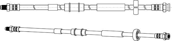 CEF 512655 - Гальмівний шланг autozip.com.ua