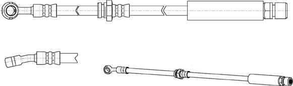 CEF 512609 - Гальмівний шланг autozip.com.ua