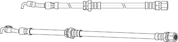 CEF 512604 - Гальмівний шланг autozip.com.ua