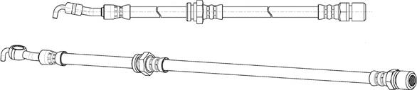 CEF 512605 - Гальмівний шланг autozip.com.ua