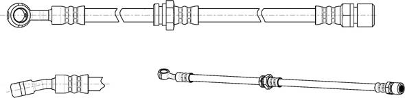 CEF 512603 - Гальмівний шланг autozip.com.ua