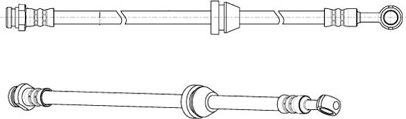 CEF 512607 - Гальмівний шланг autozip.com.ua