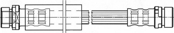 CEF 512093 - Гальмівний шланг autozip.com.ua