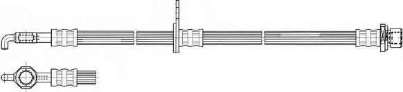 CEF 512308 - Гальмівний шланг autozip.com.ua