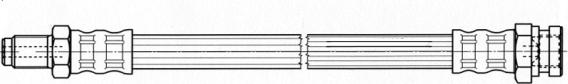 CEF 512370 - Гальмівний шланг autozip.com.ua