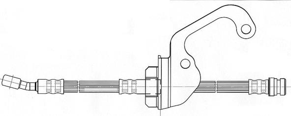 CEF 512298 - Гальмівний шланг autozip.com.ua