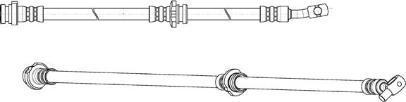 CEF 512768 - Гальмівний шланг autozip.com.ua