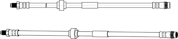 CEF 512707 - Гальмівний шланг autozip.com.ua