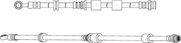 CEF 512782 - Гальмівний шланг autozip.com.ua