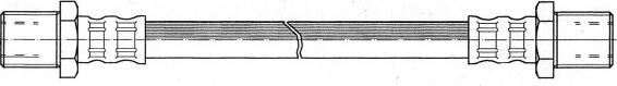 CEF 517039 - Гальмівний шланг autozip.com.ua