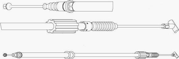 CEF AR02131 - Трос, гальмівна система autozip.com.ua