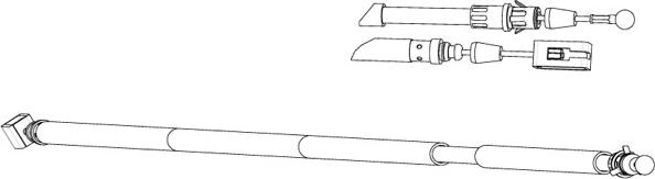 CEF FA02275 - Трос, гальмівна система autozip.com.ua