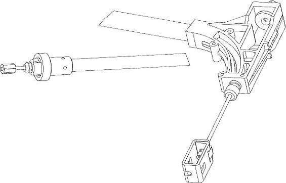 CEF PU02195 - Трос, гальмівна система autozip.com.ua