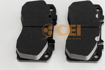 C.E.I. 584017 - Гальмівні колодки, дискові гальма autozip.com.ua