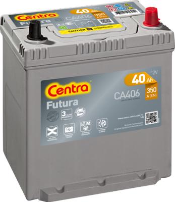 CENTRA CA406 - Стартерна акумуляторна батарея, АКБ autozip.com.ua