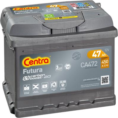 CENTRA CA472 - Стартерна акумуляторна батарея, АКБ autozip.com.ua