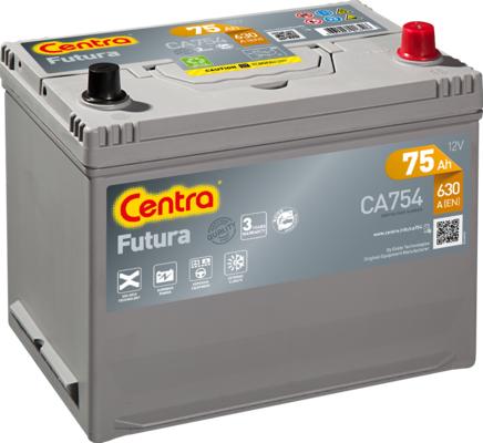 CENTRA CA754 - Стартерна акумуляторна батарея, АКБ autozip.com.ua