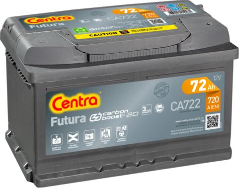 CENTRA CA722 - Стартерна акумуляторна батарея, АКБ autozip.com.ua
