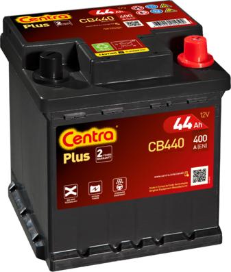 CENTRA CB440 - Стартерна акумуляторна батарея, АКБ autozip.com.ua