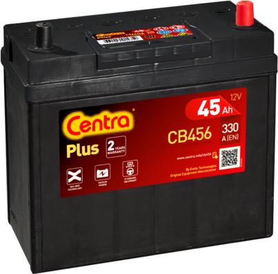 CENTRA CB456 - Стартерна акумуляторна батарея, АКБ autozip.com.ua