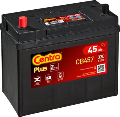 CENTRA CB457 - Стартерна акумуляторна батарея, АКБ autozip.com.ua