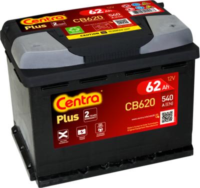 CENTRA CB620 - Стартерна акумуляторна батарея, АКБ autozip.com.ua