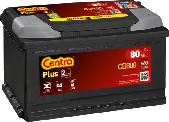 CENTRA CB800 - Стартерна акумуляторна батарея, АКБ autozip.com.ua