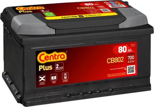 CENTRA CB802 - Стартерна акумуляторна батарея, АКБ autozip.com.ua