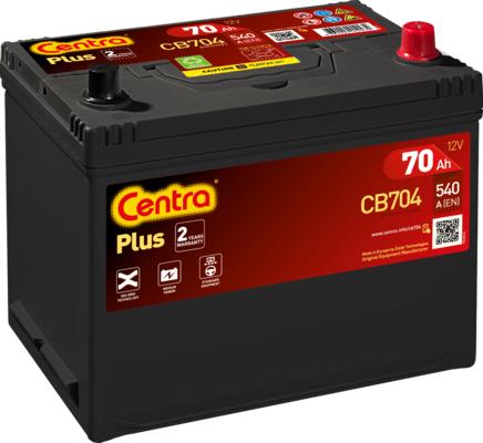 CENTRA CB704 - Стартерна акумуляторна батарея, АКБ autozip.com.ua
