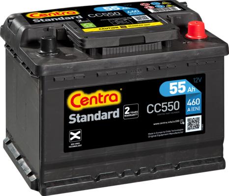 CENTRA CC550 - Стартерна акумуляторна батарея, АКБ autozip.com.ua
