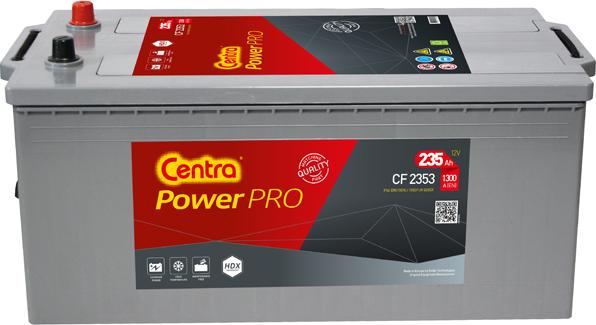 CENTRA CF2353 - Стартерна акумуляторна батарея, АКБ autozip.com.ua