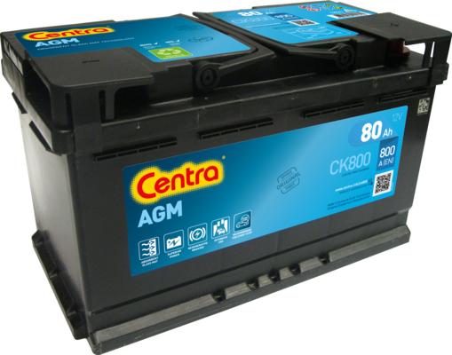 CENTRA CK800 - Стартерна акумуляторна батарея, АКБ autozip.com.ua
