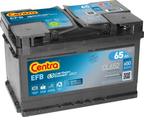 CENTRA CL652 - Стартерна акумуляторна батарея, АКБ autozip.com.ua