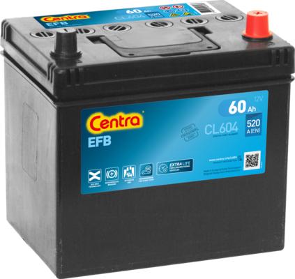 CENTRA CL604 - Стартерна акумуляторна батарея, АКБ autozip.com.ua