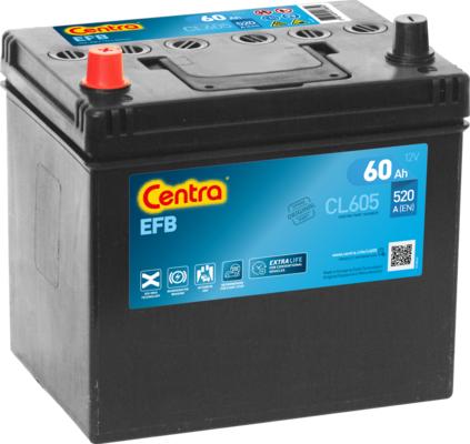 CENTRA CL605 - Стартерна акумуляторна батарея, АКБ autozip.com.ua