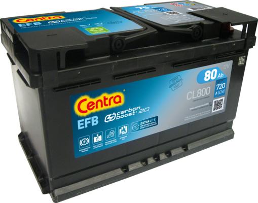 CENTRA CL800 - Стартерна акумуляторна батарея, АКБ autozip.com.ua