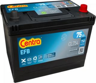 CENTRA CL754 - Стартерна акумуляторна батарея, АКБ autozip.com.ua