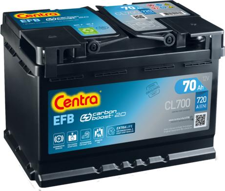 CENTRA CL700 - Стартерна акумуляторна батарея, АКБ autozip.com.ua