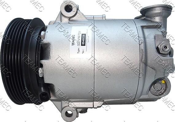 Cevam 8646038 - Компресор, кондиціонер autozip.com.ua