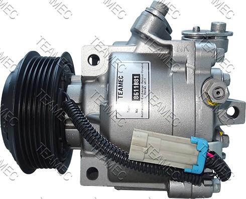 Cevam 8611081 - Компресор, кондиціонер autozip.com.ua