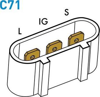 Cevam OL41119 - Генератор autozip.com.ua