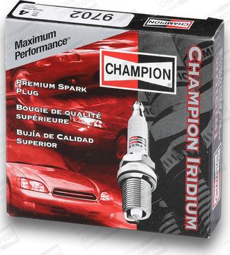 Champion 9702 - Свічка запалювання autozip.com.ua