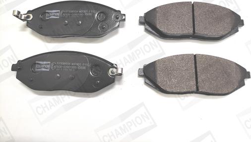 Champion 573385CH - Гальмівні колодки, дискові гальма autozip.com.ua