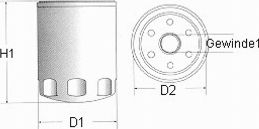 Champion C144/606 - Масляний фільтр autozip.com.ua