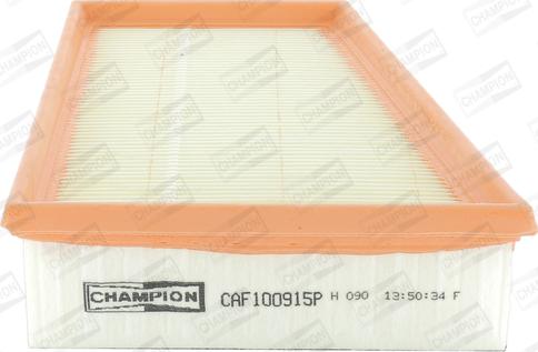 Champion CAF100915P - Повітряний фільтр autozip.com.ua
