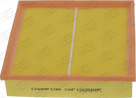 Champion CAF100588P - Повітряний фільтр autozip.com.ua