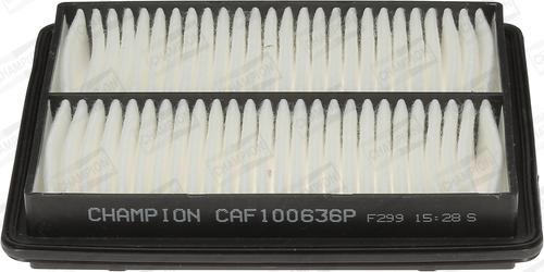 Champion CAF100636P - Повітряний фільтр autozip.com.ua