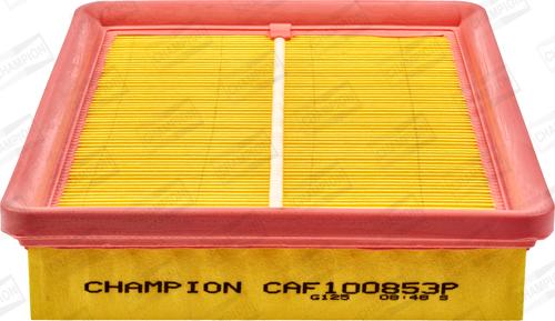 Champion CAF100853P - Повітряний фільтр autozip.com.ua